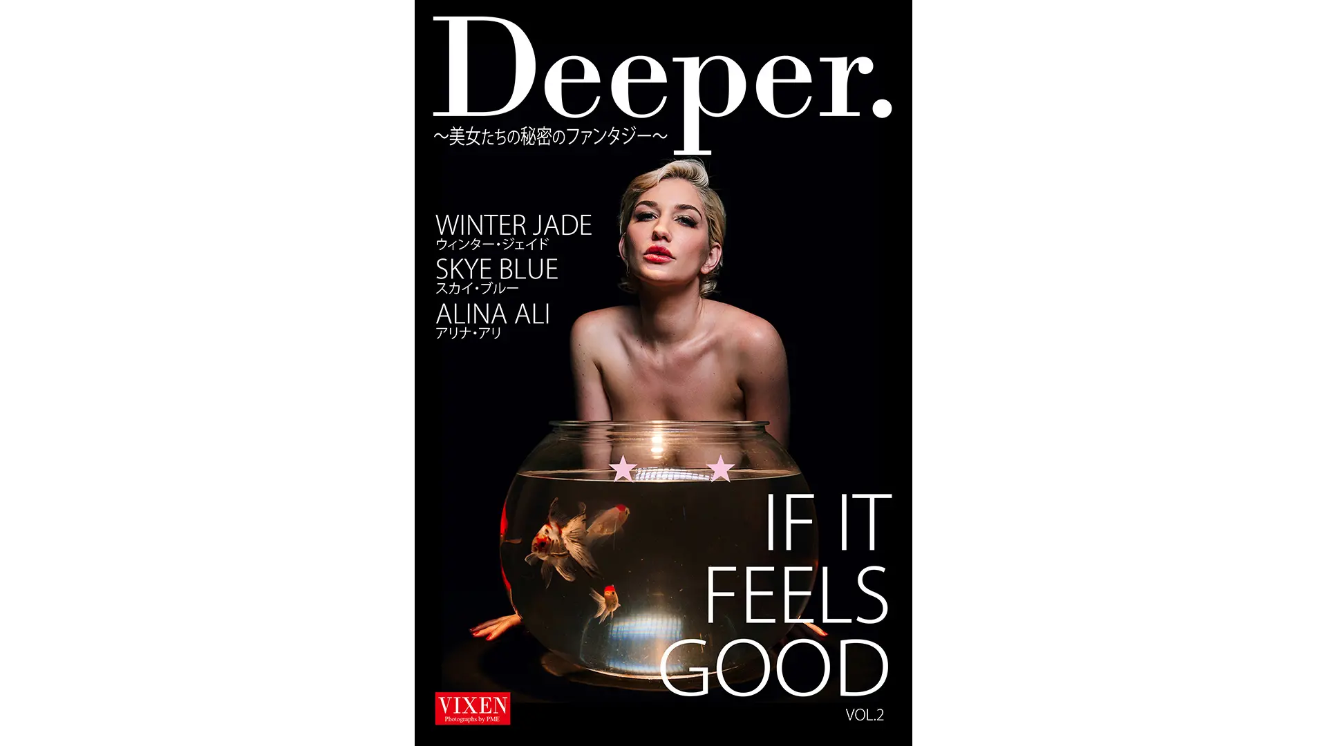 【VIXEN】Deeper ～美女たちの秘密のファンタジー～　ウィンター・ジェイド　スカイ・ブルー　アリナ・アリ　写真集